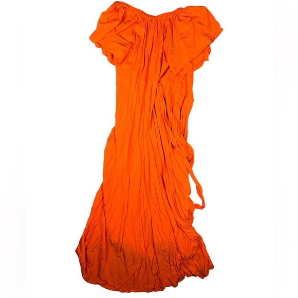 L*Space Dress Womens Small Panama Cover Up Wrap Vibrant Beachy Boho Feminine - Picture 9 of 11